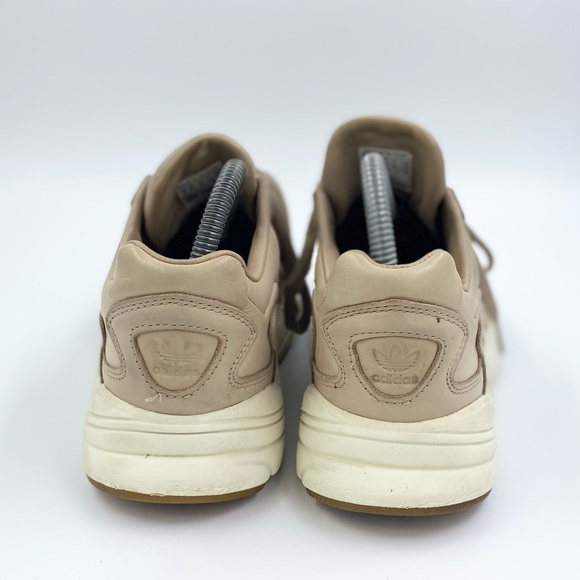 Adidas Women's Falcon Torsion DB2714 Casual Leather Sneakers Ash Pearl Sz. 7 - Picture 4 of 6